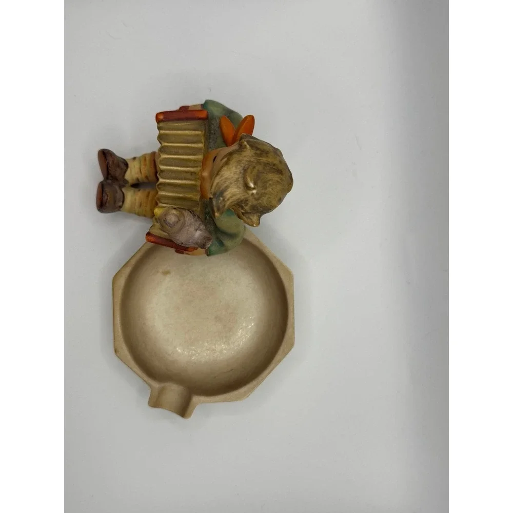 Vintage 1950's Hummel - 114 Let's Sing Trinket/Ashtray‎ Figurine 3.5inches